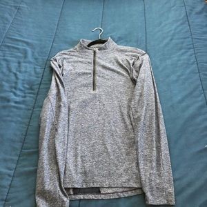 Lululemon 1/4 Zip — Medium — Blue/White